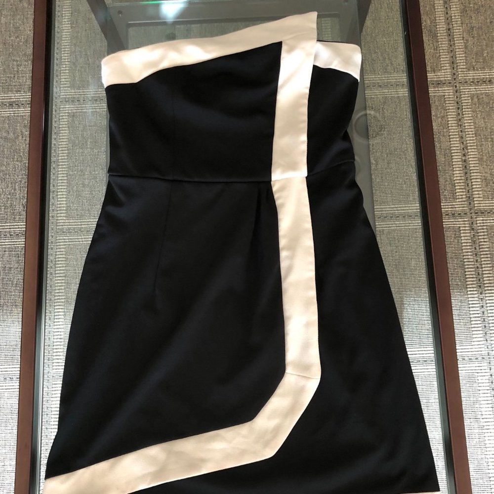 C.Luce Origami Strapless Mini Dress | Small